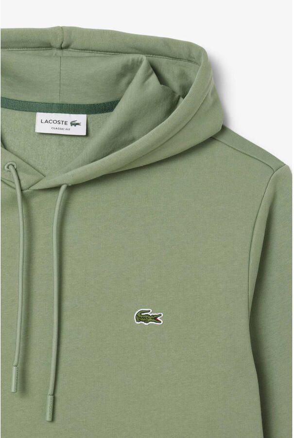 Lacoste Sweater Fleece Hoodie Pastel Green