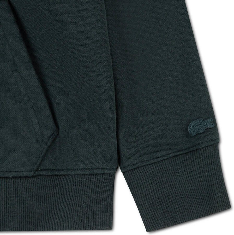 Lacoste hoodie met print donkergroen - Foto 2
