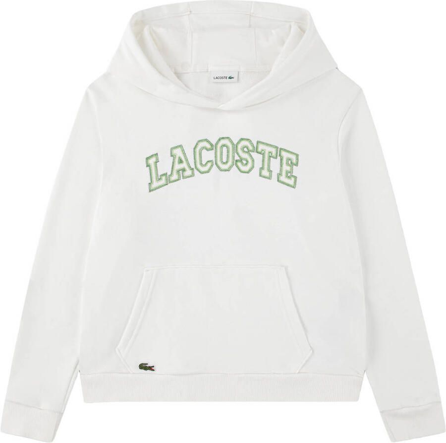 Lacoste hoodie wit
