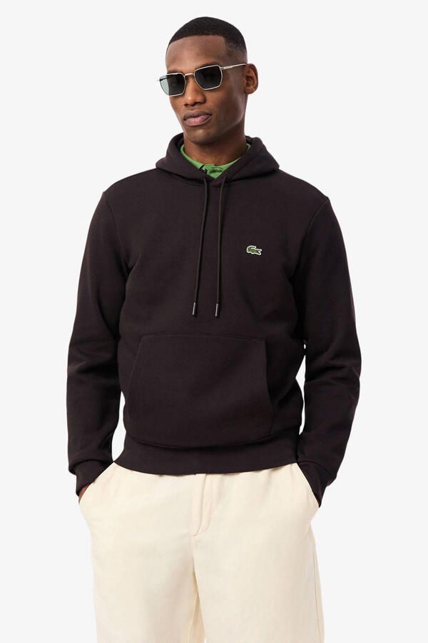 Lacoste Bio Cotton Fleece Hoodie Heren