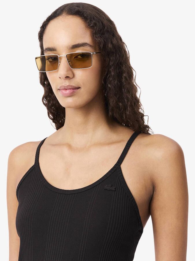 Lacoste midi jurk zwart - Foto 2