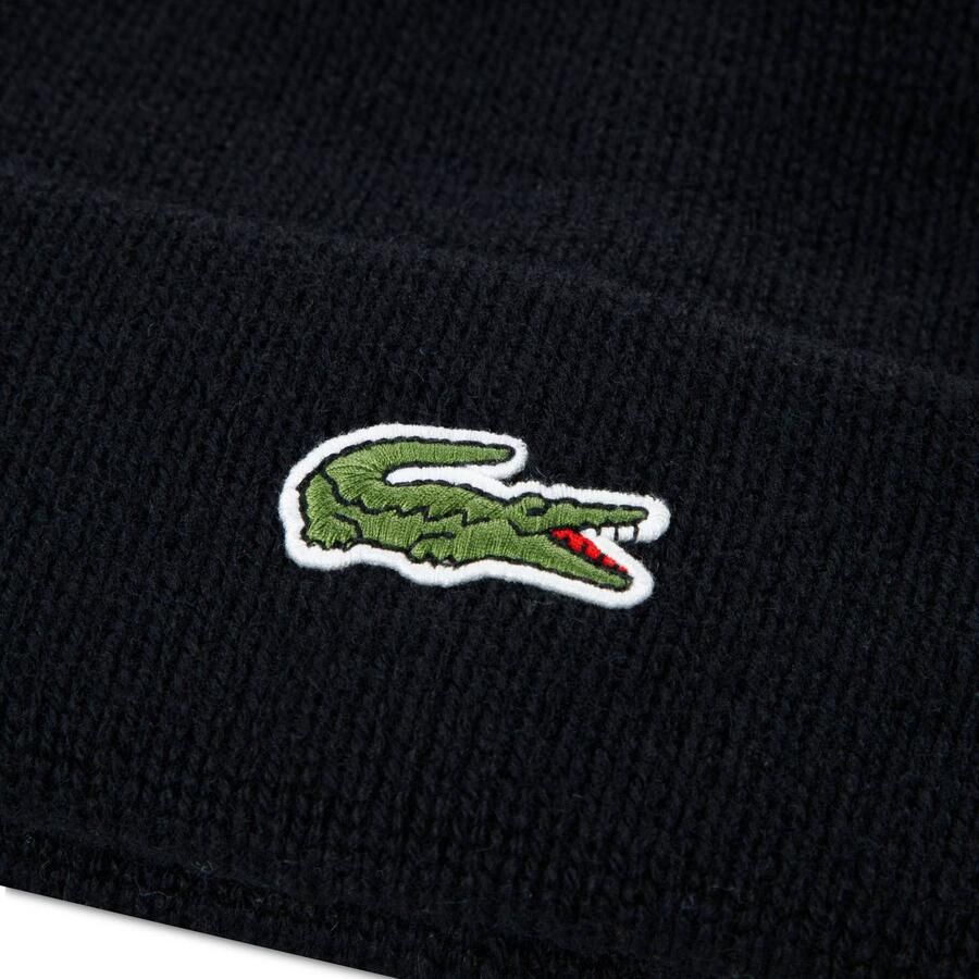 Lacoste muts met logo zwart Jongens Polyester Effen - Foto 2