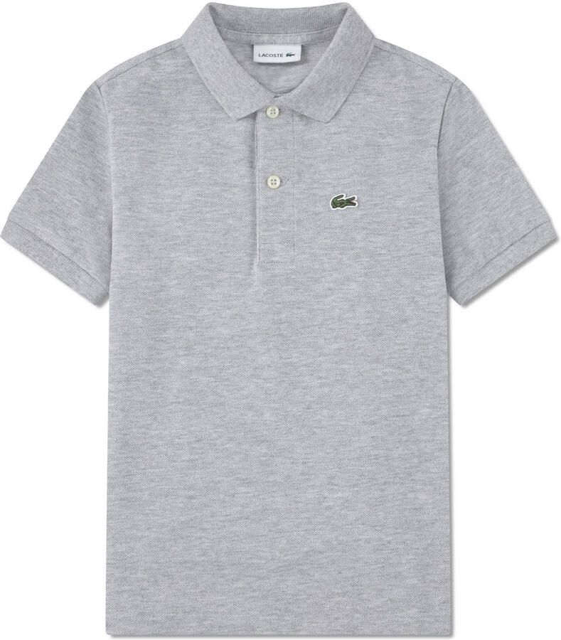 Lacoste pique polo grijs