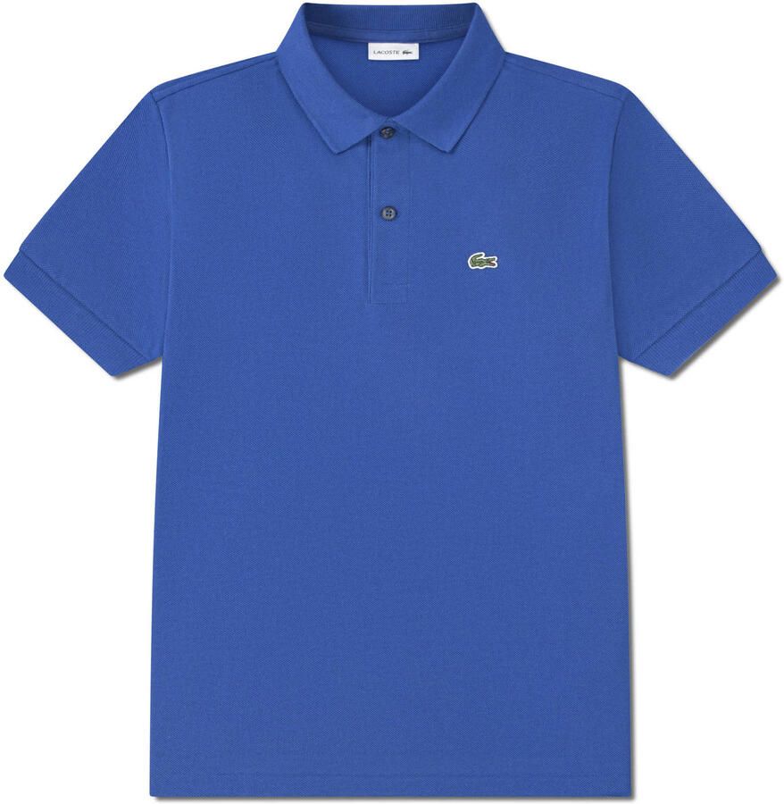 Lacoste pique polo kobaltblauw