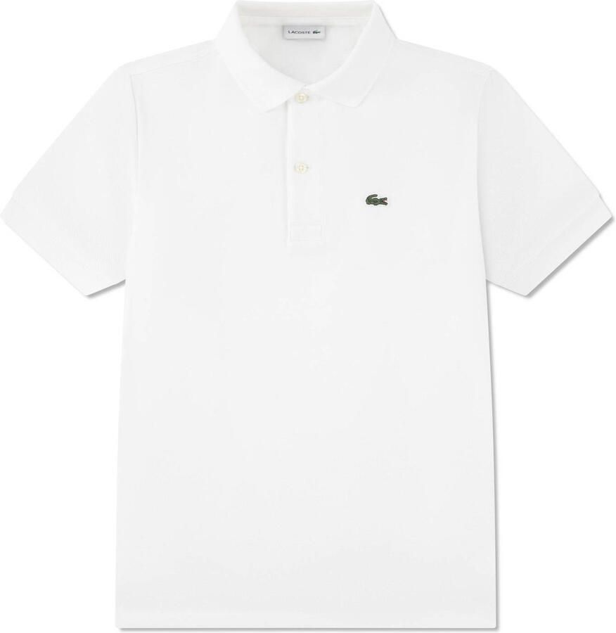 Lacoste pique polo wit