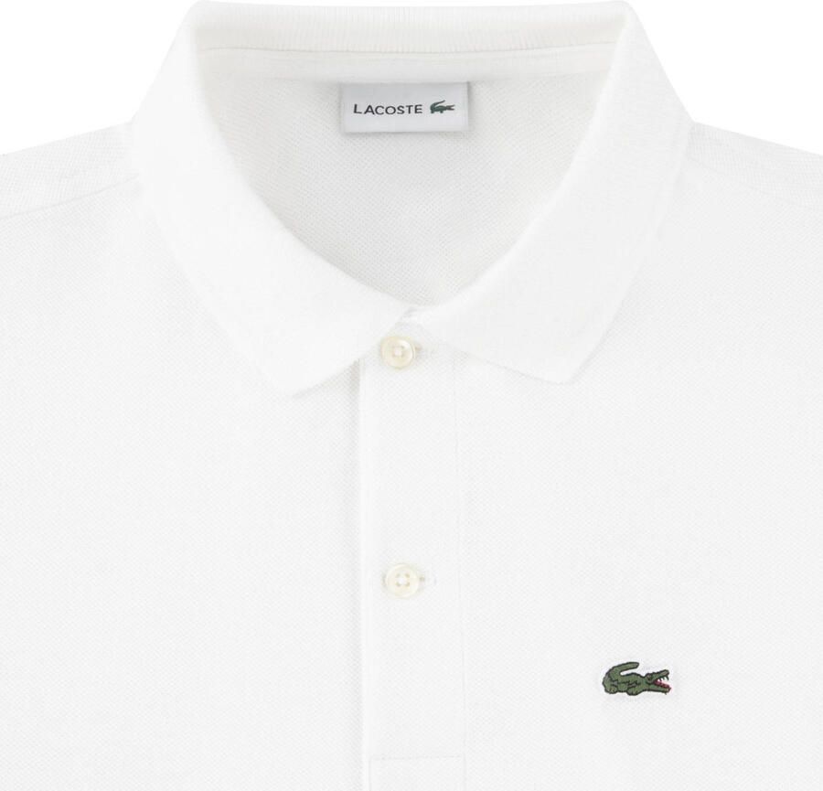 Lacoste pique polo wit - Foto 2