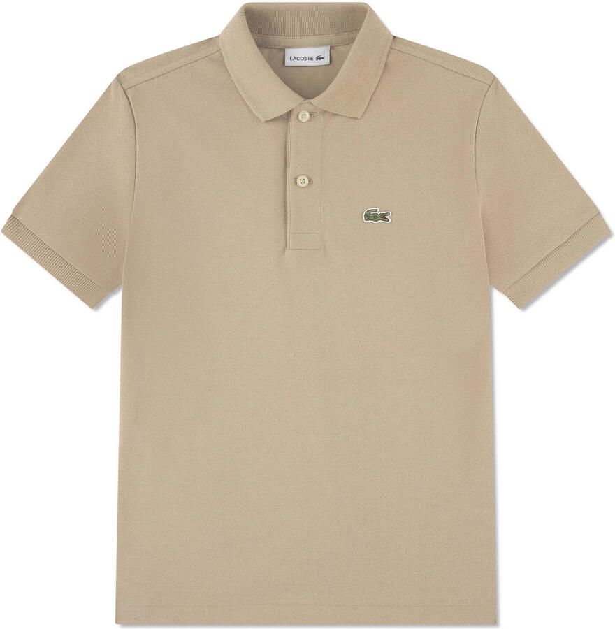 Lacoste pique polo zand