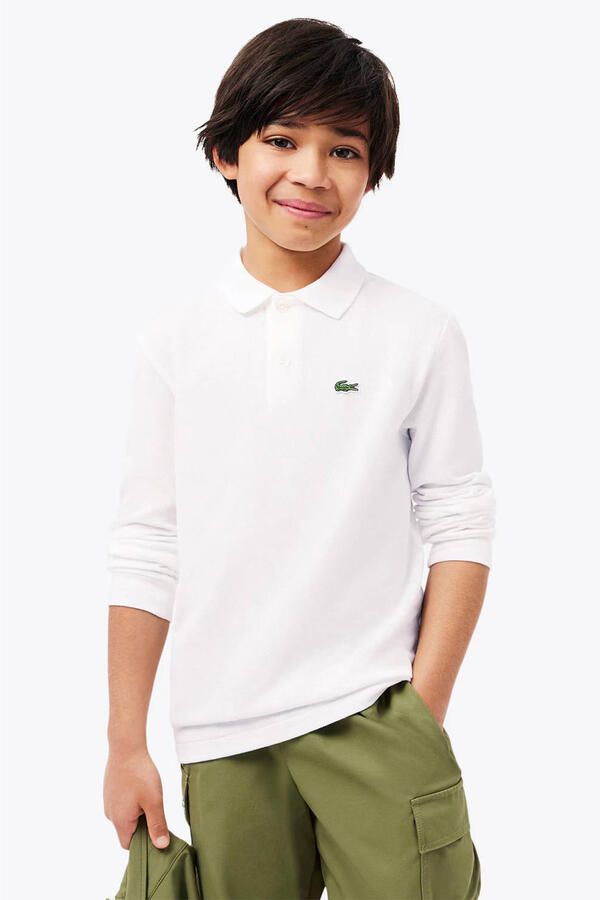 Lacoste polo wit