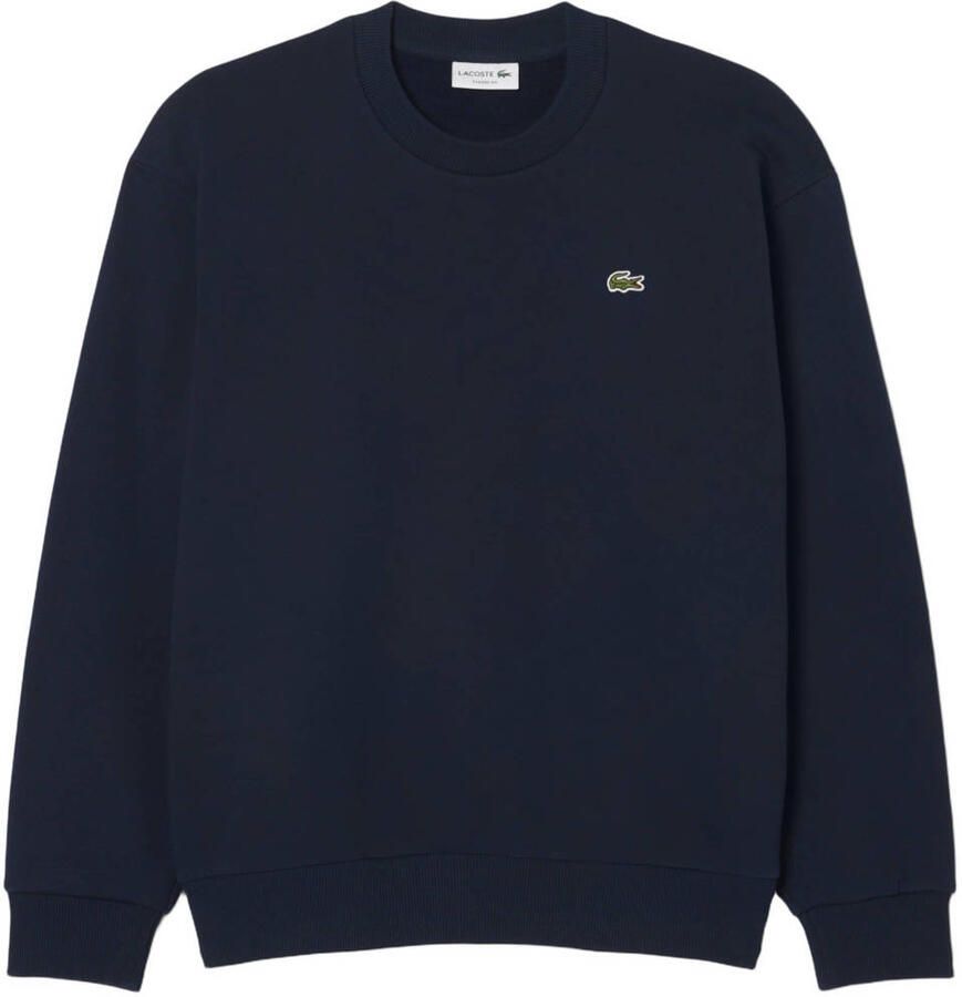 Lacoste Sweater Sweatshirt Crew Neck Blue Marine