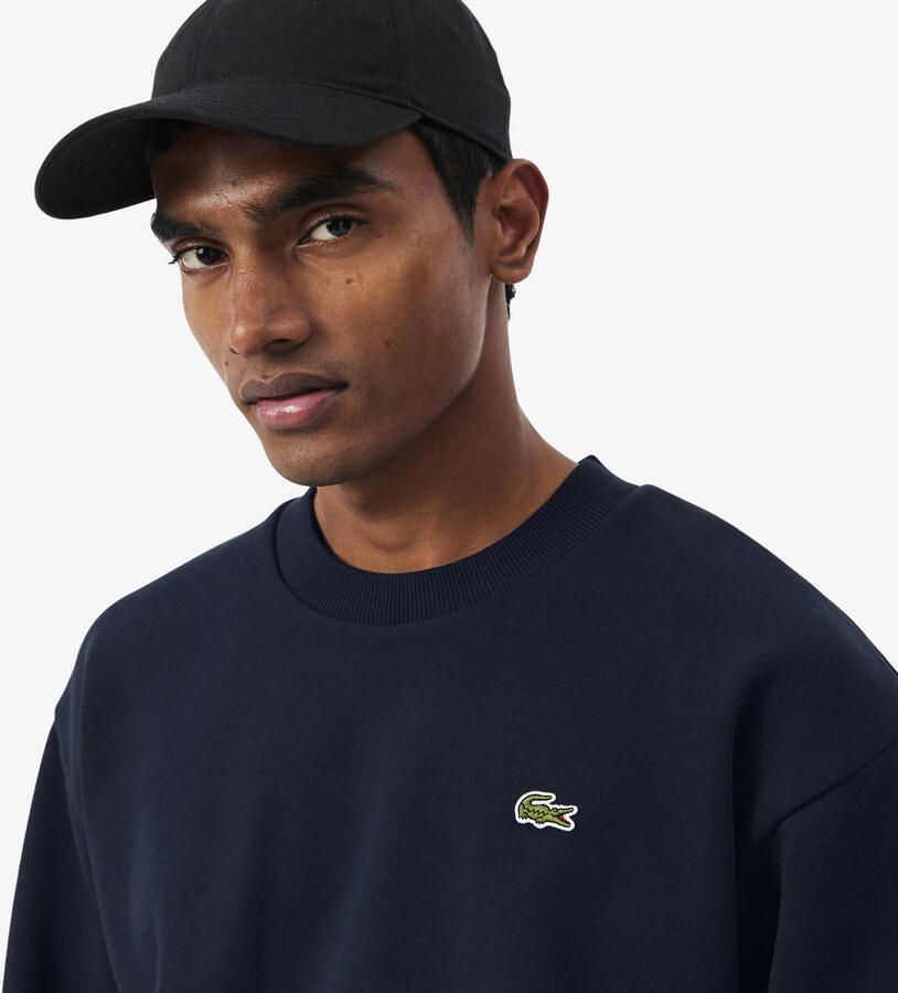 Lacoste Sweater Sweatshirt Crew Neck Blue Marine - Foto 2
