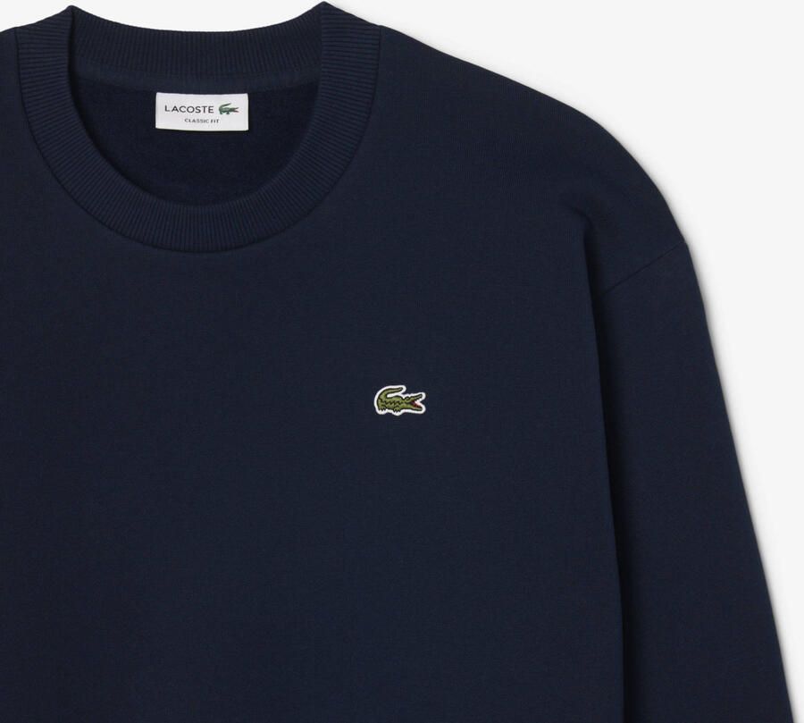Lacoste Sweater Sweatshirt Crew Neck Blue Marine - Foto 3