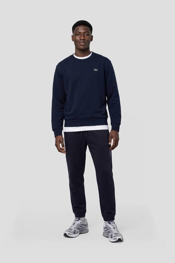 Lacoste Sweater Sweatshirt Crew Neck Blue Marine - Foto 2