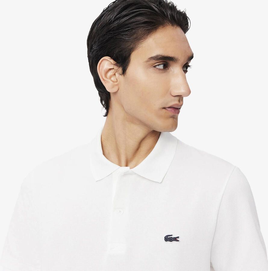 Lacoste Polo Shirt Korte Mouw Poloshirt van katoenmix met normale pasvorm - Foto 2