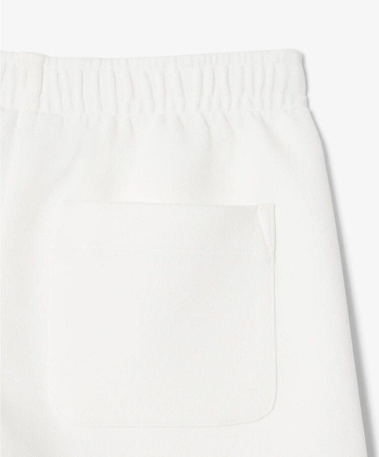 Lacoste relaxed regular waist casual short ecru - Foto 2