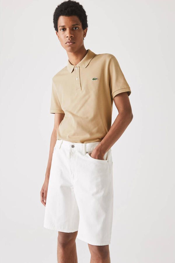 Lacoste Slim fit poloshirt van puur katoen - Foto 2