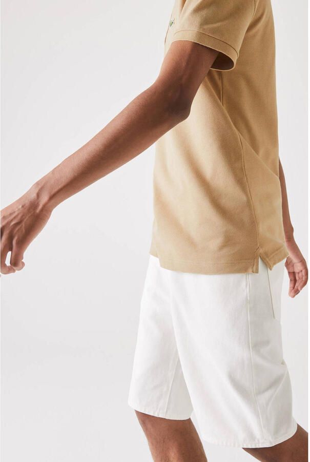 Lacoste Slim fit poloshirt van puur katoen