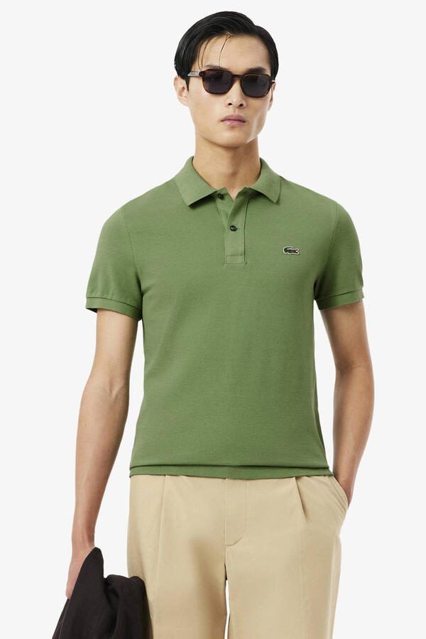 Lacoste slim polo groen