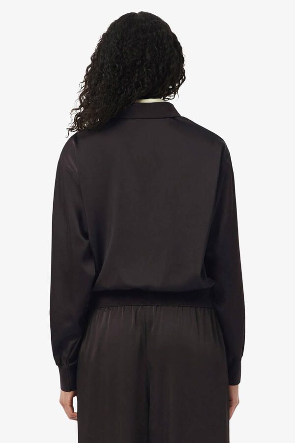 Lacoste sweater donkerbruin - Foto 3