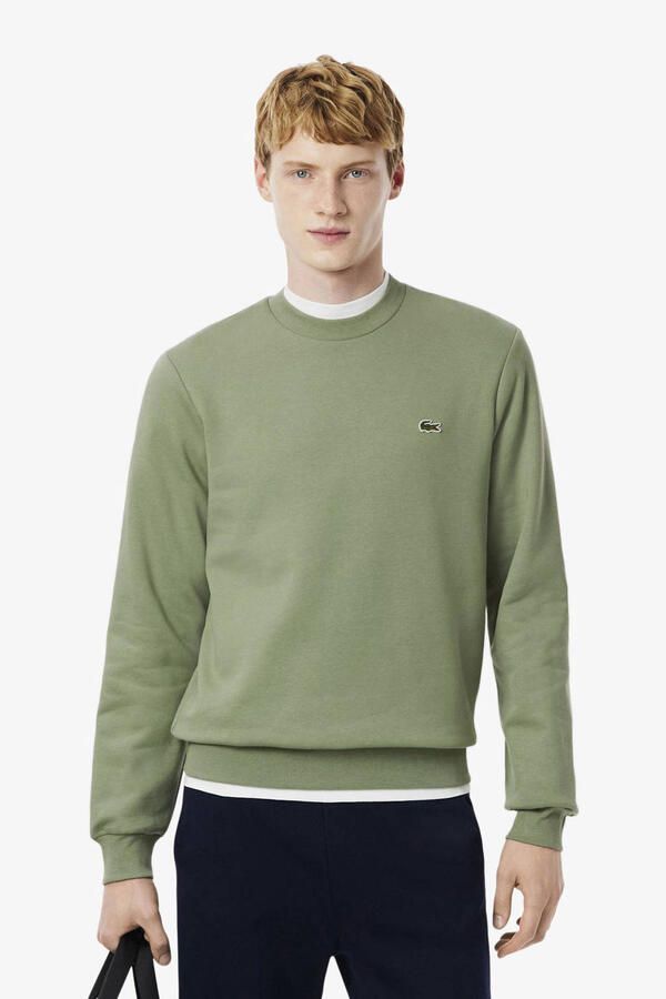 Lacoste Bio Cotton Fleece Crew Sweater Heren - Foto 2