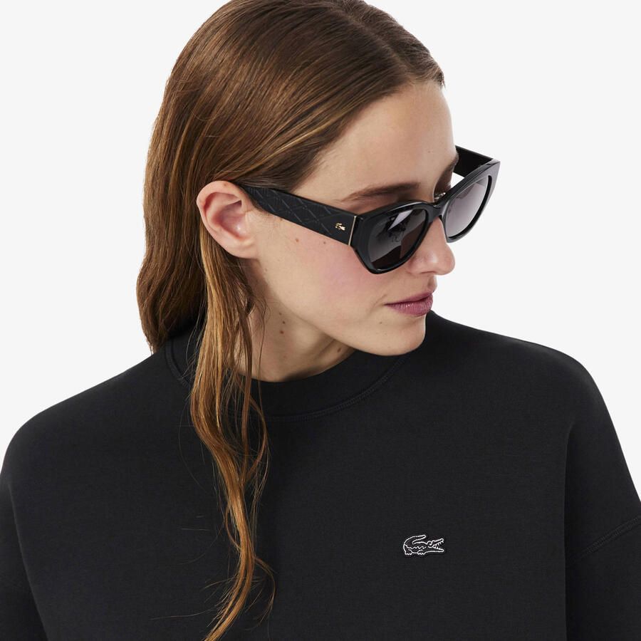 Lacoste sweater met logo zwart - Foto 2