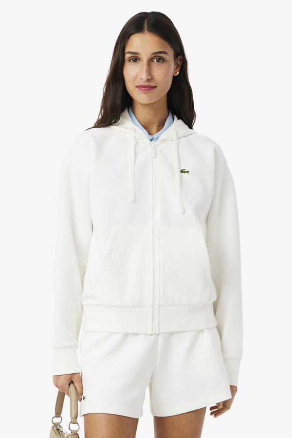 Lacoste sweatvest ecru