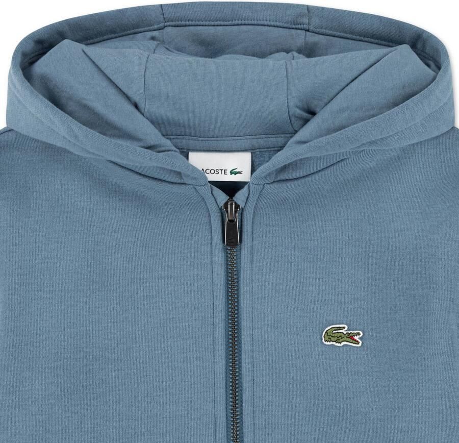 Lacoste sweatvest met logo blauw - Foto 2