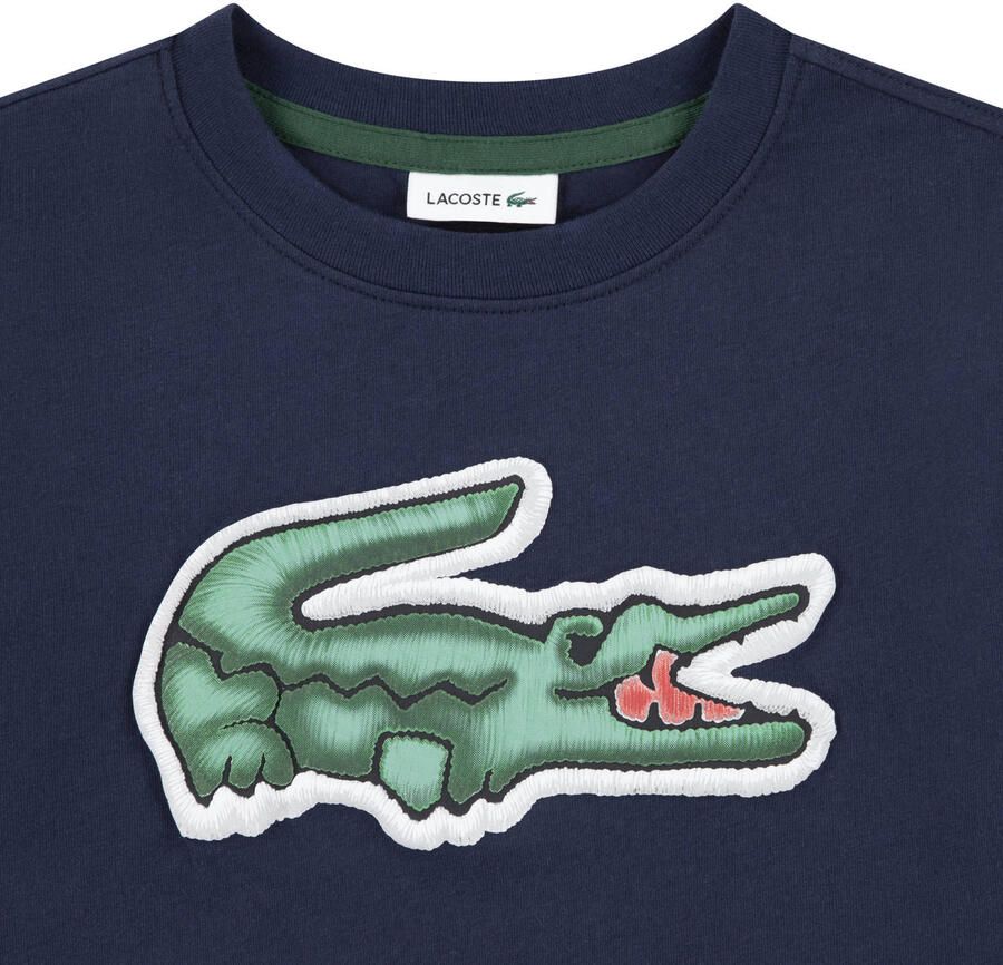Lacoste T-shirt donkerblauw - Foto 2