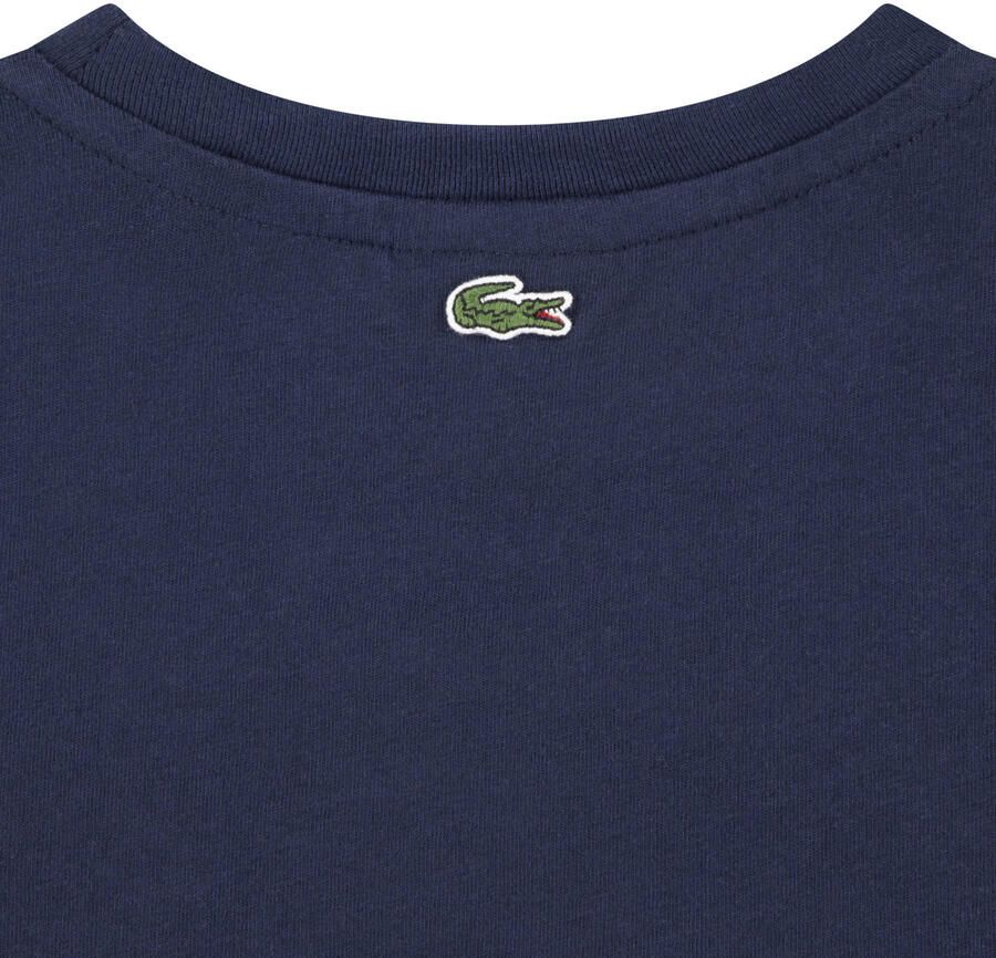 Lacoste T-shirt donkerblauw - Foto 3