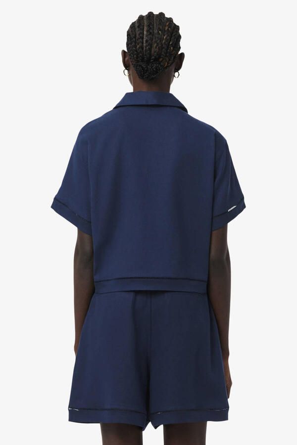 Lacoste T-shirt donkerblauw - Foto 3