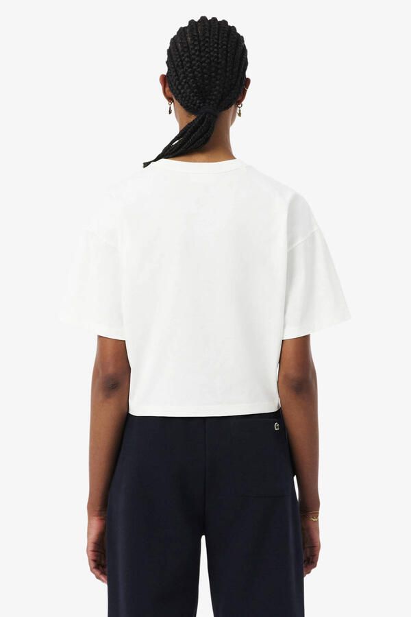 Lacoste T-shirt ecru - Foto 2
