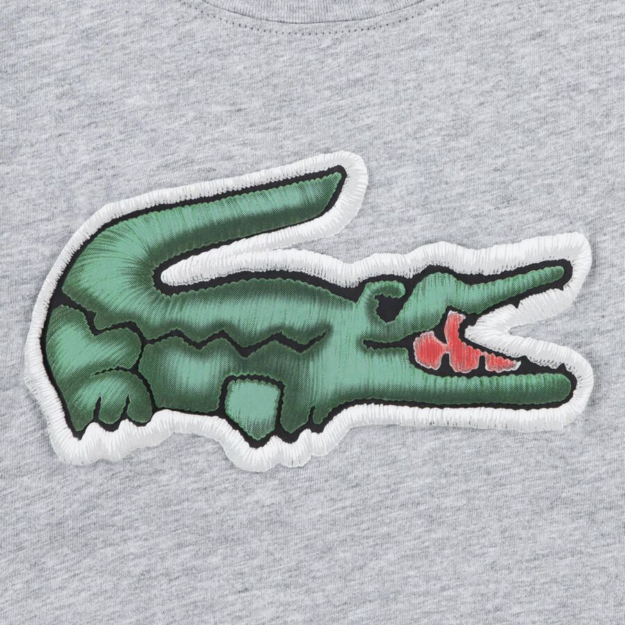 Lacoste T-shirt grijs - Foto 2