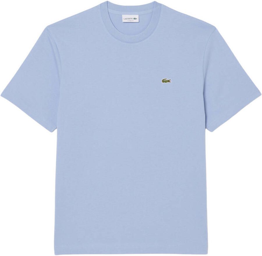 LACOSTE Heren Polo's & T-shirts Cotton T-shirt Lichtblauw - Foto 5
