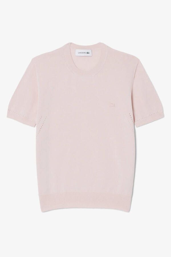 Lacoste T-shirt lichtroze