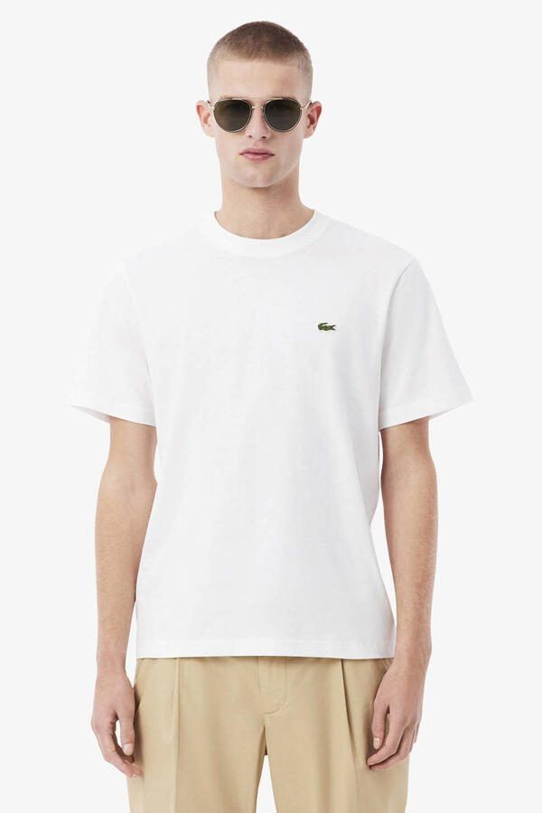 Lacoste Short Sleeved Crew Neck T-shirts Kleding white maat: XXL beschikbare maaten:S M L XL XXL - Foto 5