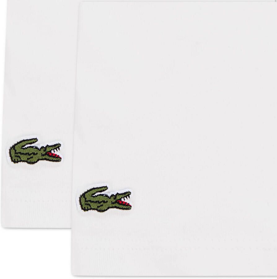 Lacoste T-shirt wit (set van 2) - Foto 2