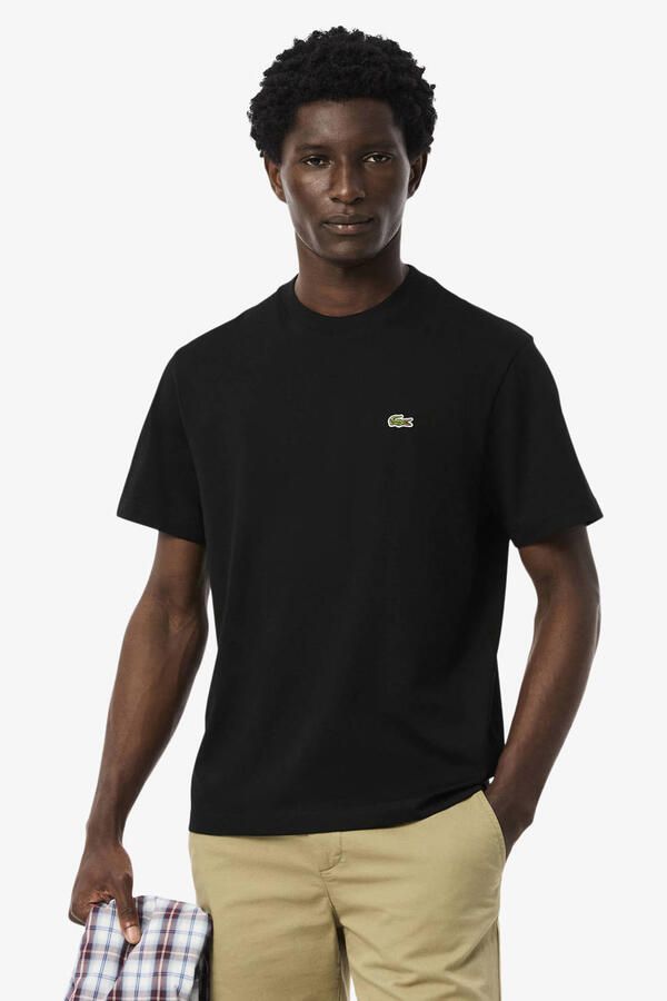 Lacoste Short Sleeved Crew Neck T-shirts Kleding black maat: S beschikbare maaten:S M L XL XXL - Foto 6