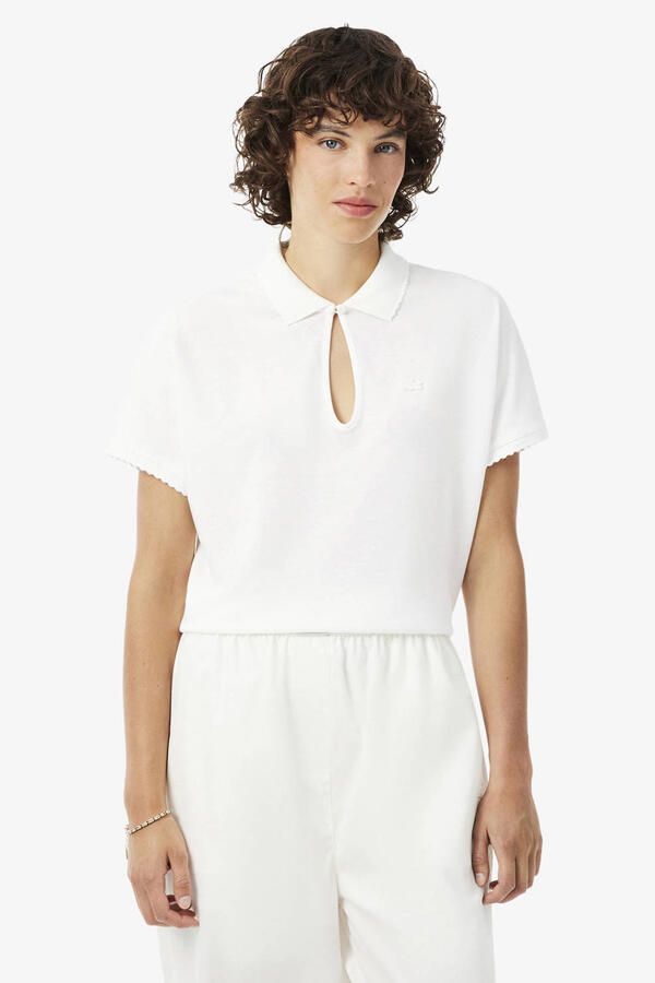 Lacoste top ecru