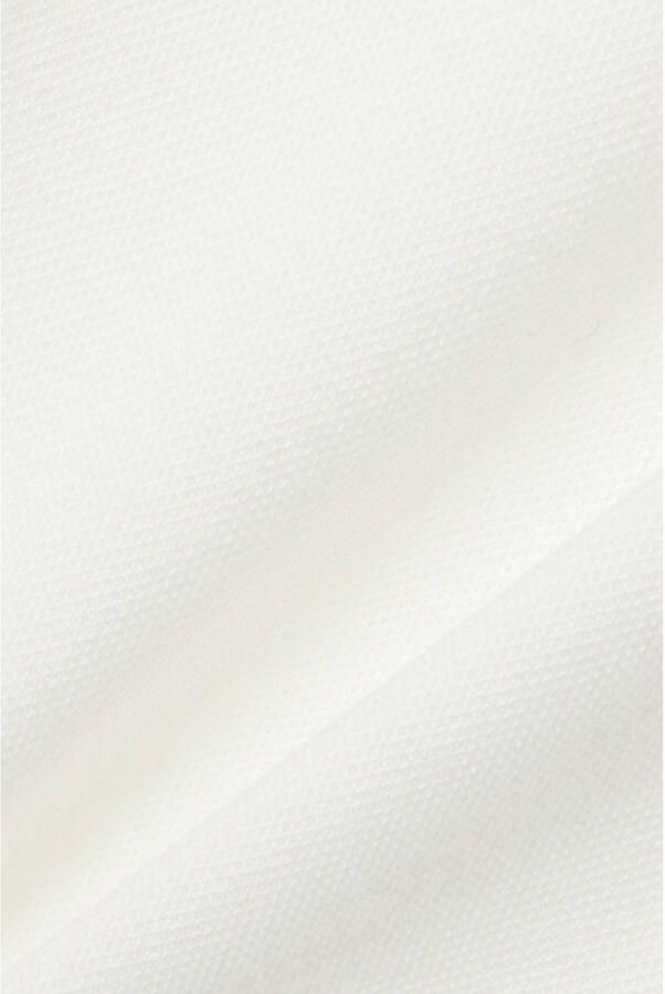 Lacoste Slim fit wikkeljurk van katoenmix - Foto 2