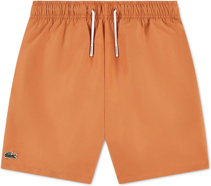 Lacoste zwemshort oranje