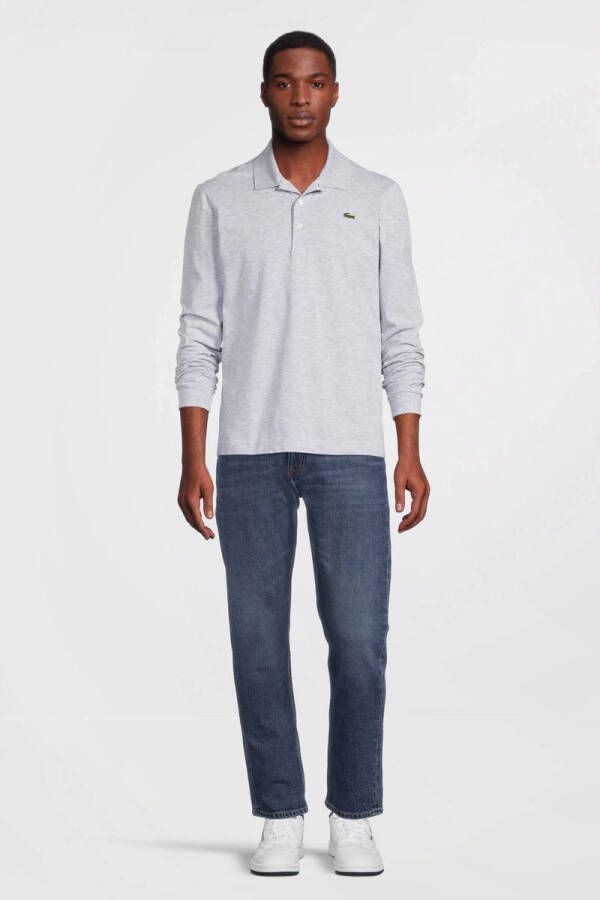 Lacoste polo met logo casilver chine