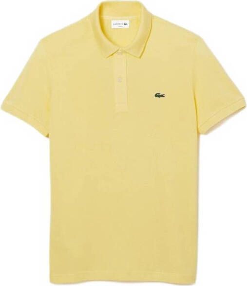 Lacoste Klassiek Heren Polo Shirt Yellow Heren