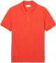 LACOSTE Heren Polo's & T-shirts 1hp3 Men's s Polo 1121 Oranje - Thumbnail 2