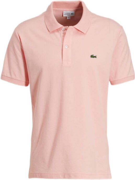 Lacoste regular fit polo red