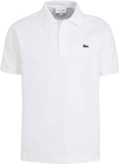 Lacoste regular fit polo white