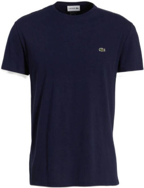 Lacoste regular fit T-shirt donkerblauw