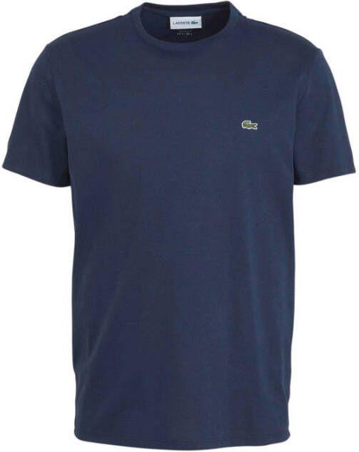 Lacoste regular fit T-shirt navy blue