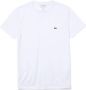 Lacoste T-shirt met logostitching model 'Supima' - Thumbnail 2