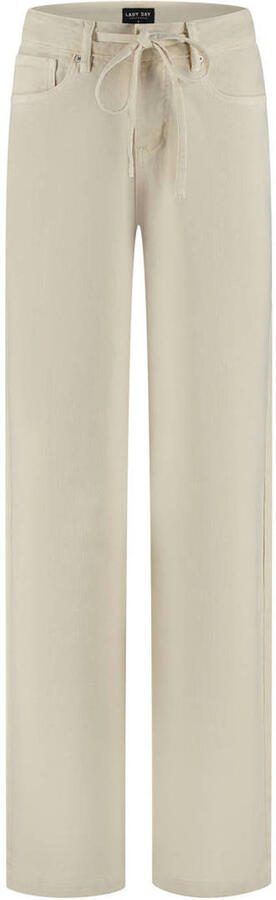 Lady Day Faith high waist straight leg jeans crème - Foto 3