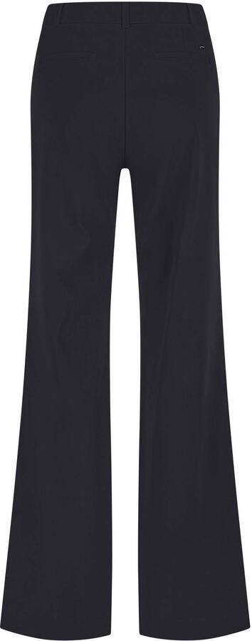 Lady Day flared high waist casual broek zwart - Foto 3