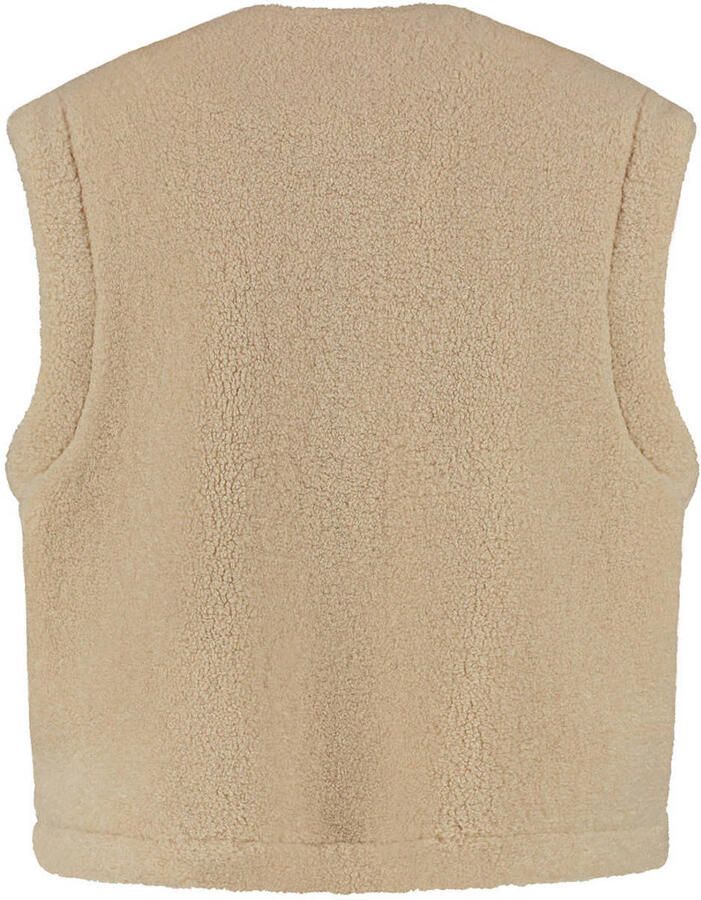 Lady Day teddy gilet beige